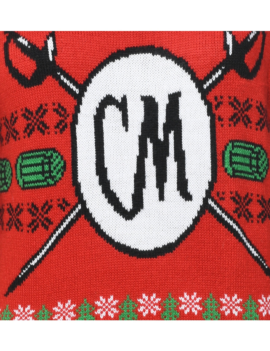 Festive Season Christmas Jumper - L