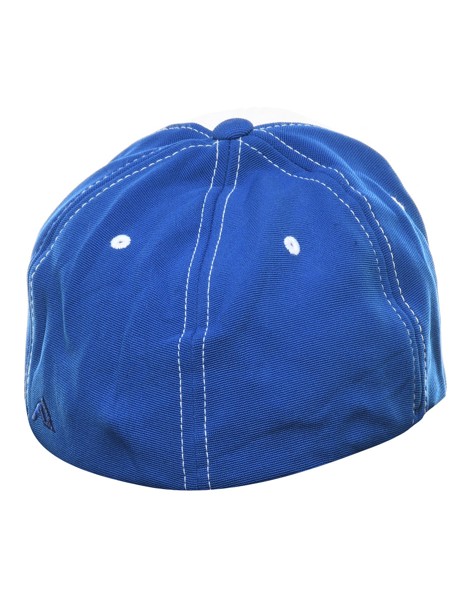 Blue & Yellow Embroidered Cap - XS