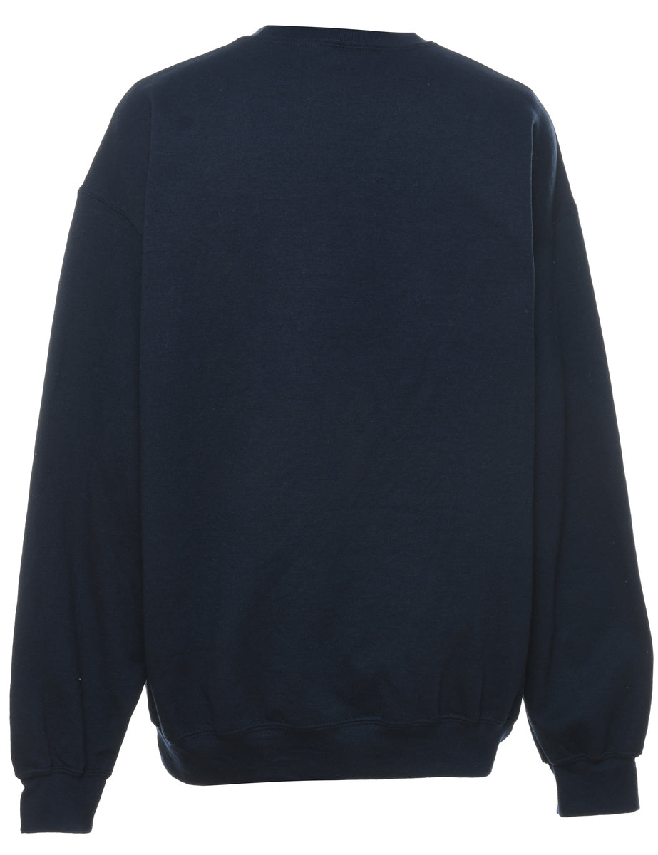 You're My Blue Boy Design Blue Christmas Sweatshirt - L