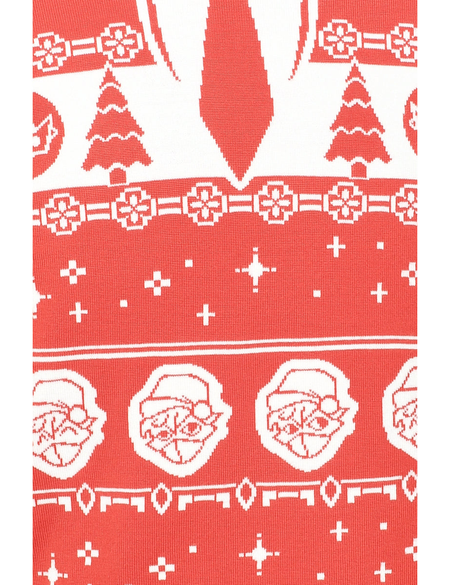 Red Christmas Jumper - M