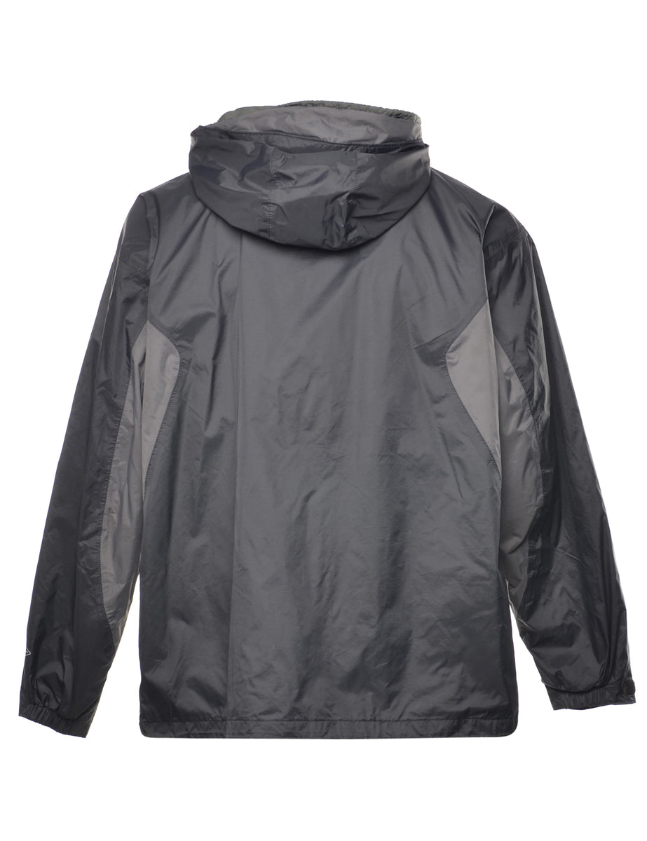 Columbia Black Nylon Jacket - XL