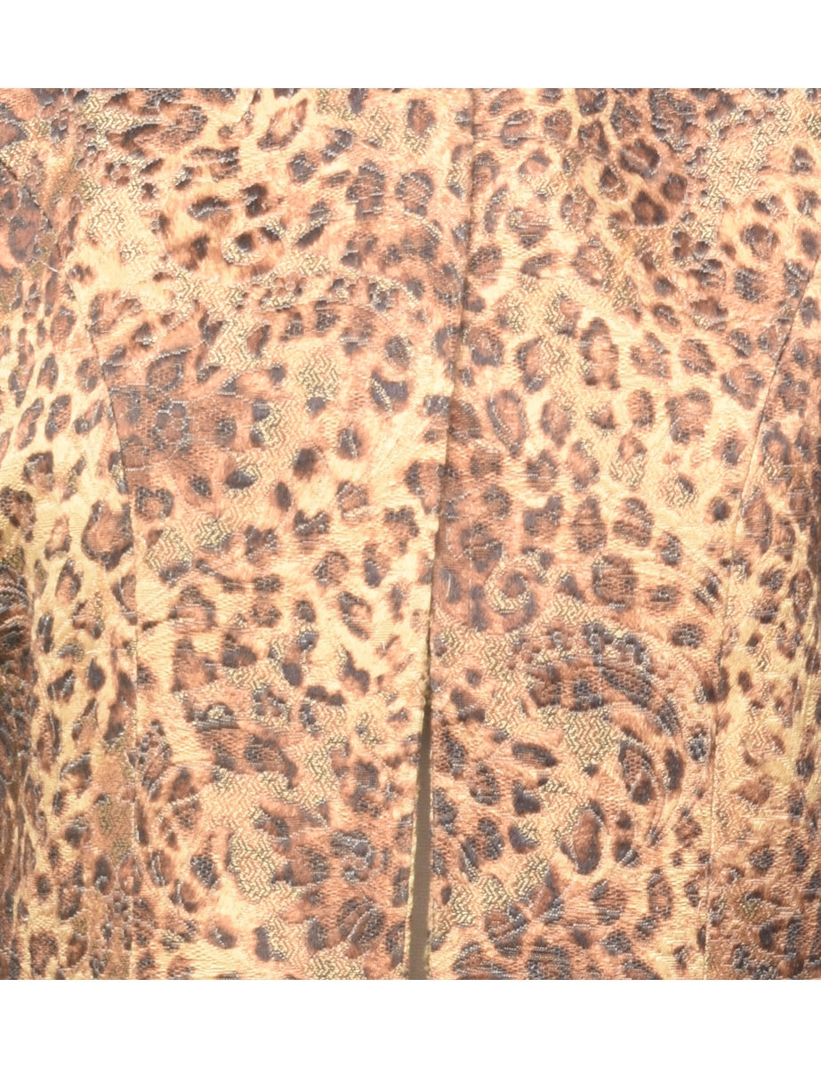 Leopard Pattern Jacket - L