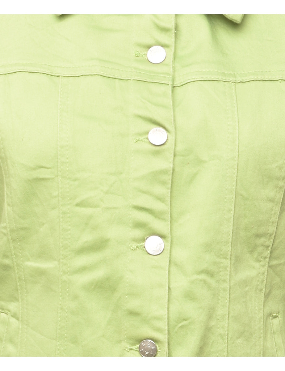 Button Front Jacket - M