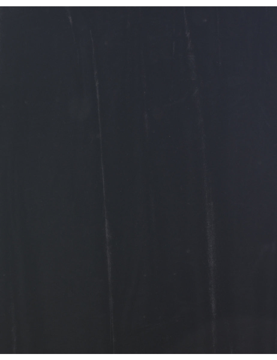 Velvet Y2K Flared Skirt - L