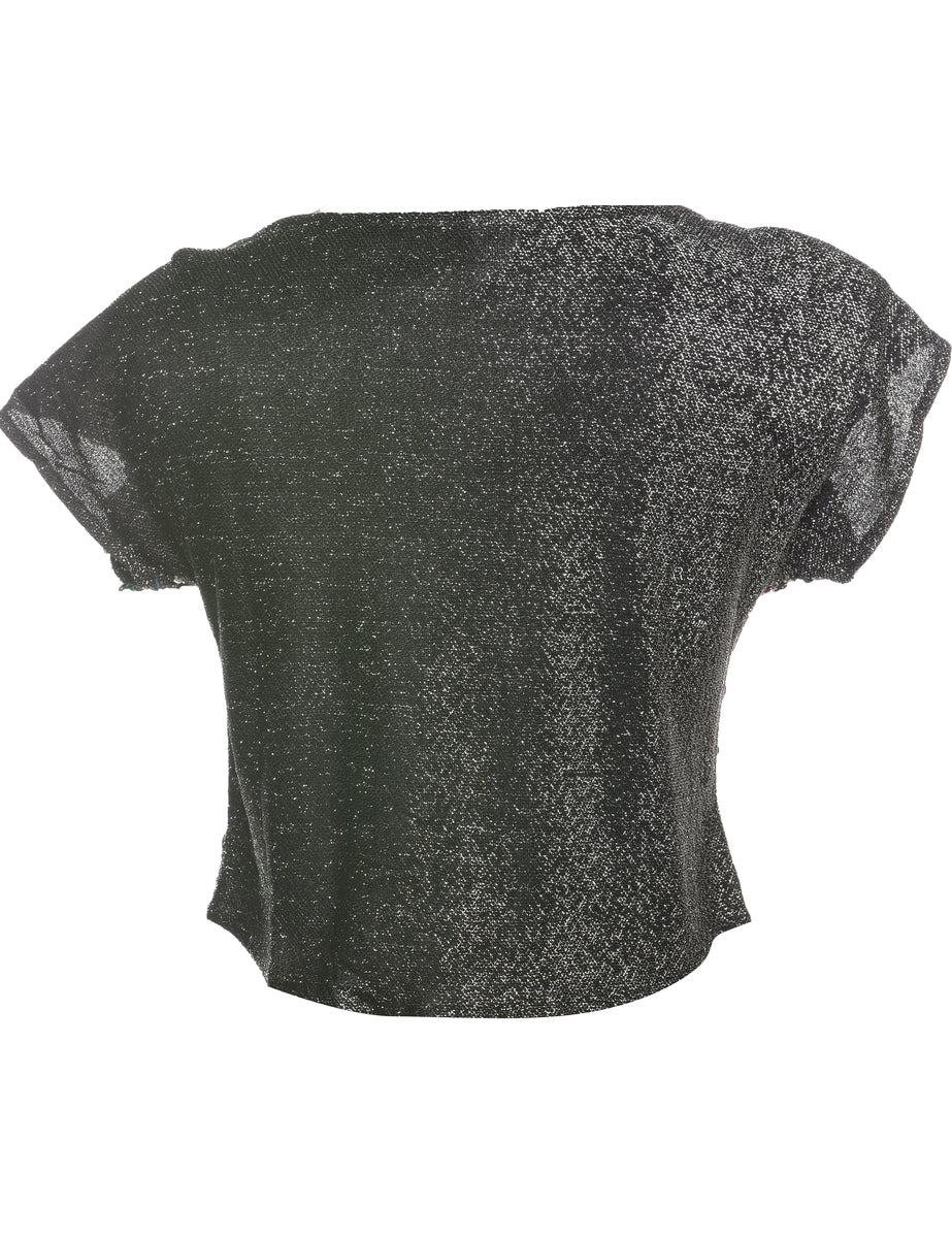 Lurex Evening Top - M