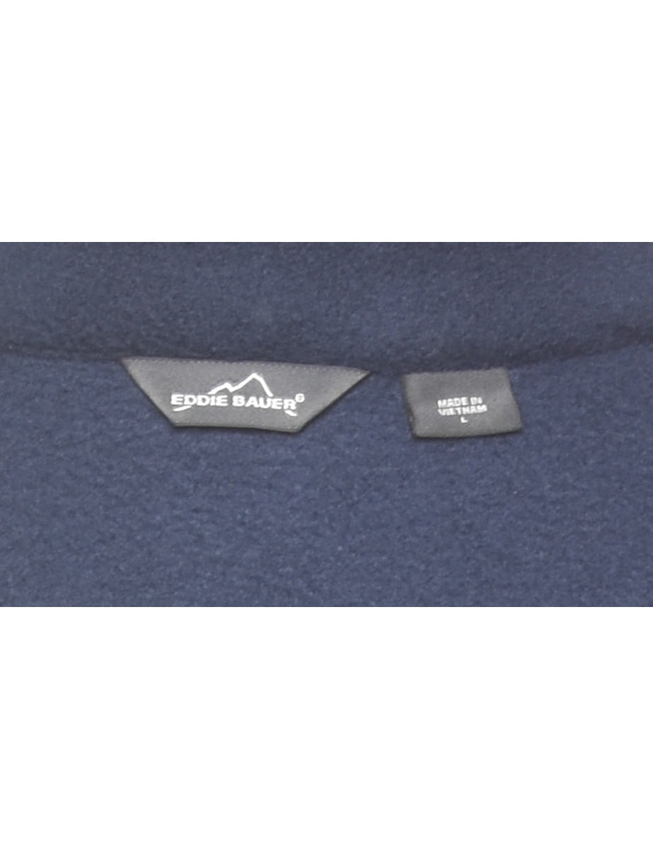 Eddie Bauer Navy Classic Fleece - L