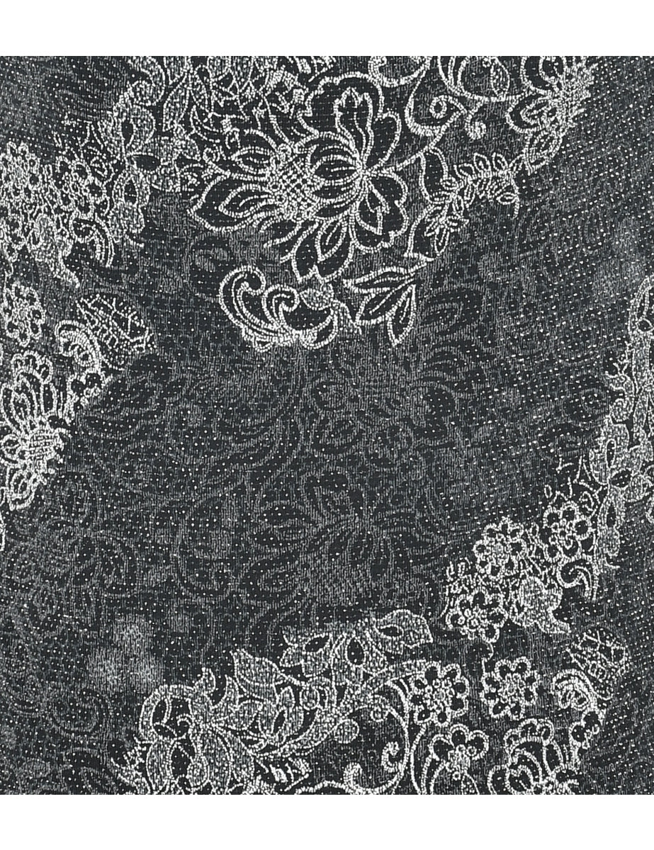 Floral Evening Top - M