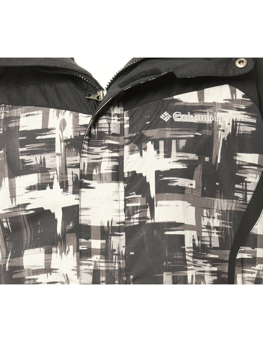 Greyscale Abstract Columbia Mountaineering Jacket - M