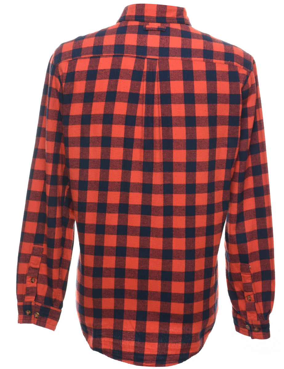 Red Checked Shirt - M