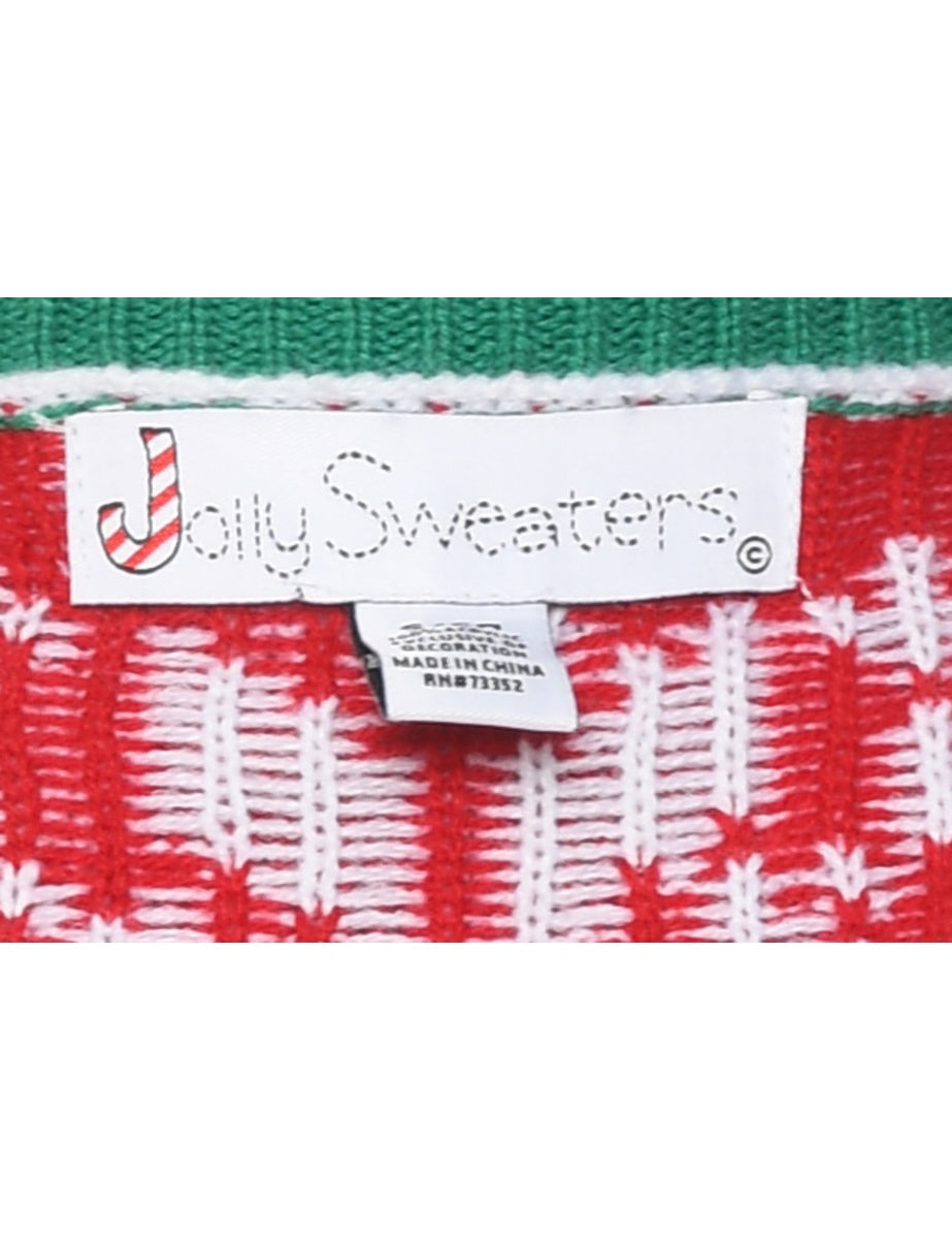 Santa Claus Christmas Jumper - S