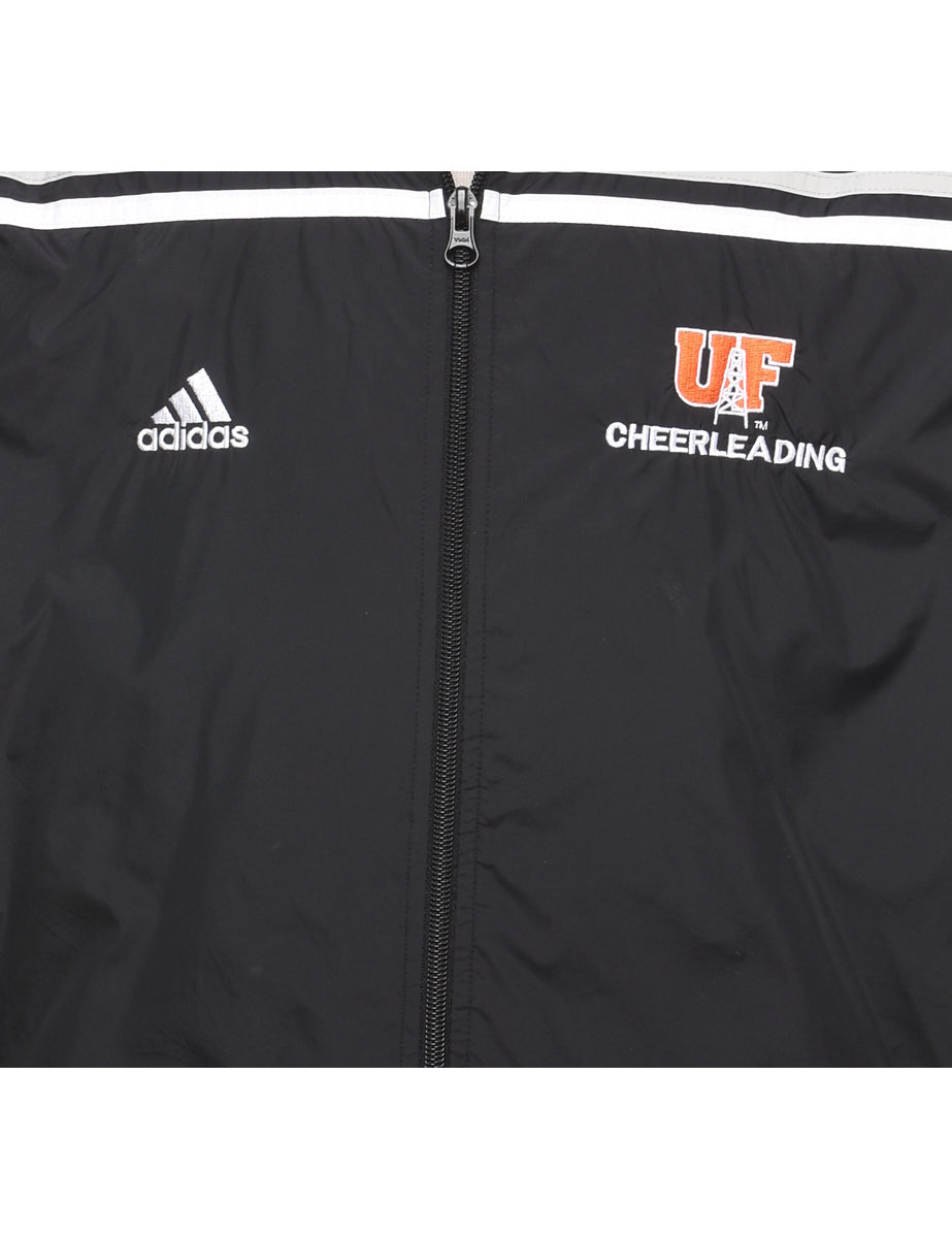 Adidas Black & White Cheerleading Nylon Jacket - M