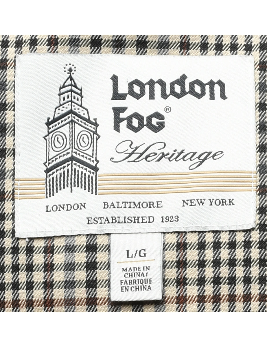 London Fog Puffer Jacket - L