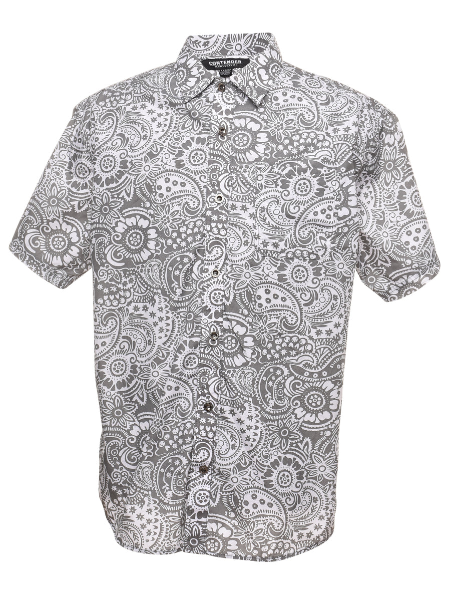 Paisley Print Shirt - XL