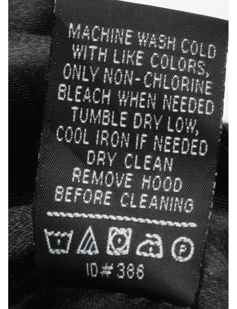 Single Breasted Puffer Jacket - L
