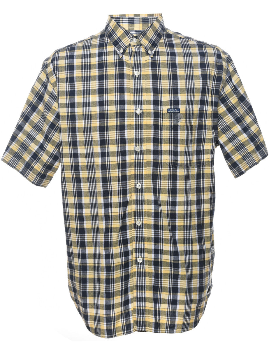 Chaps Checked Shirt - M