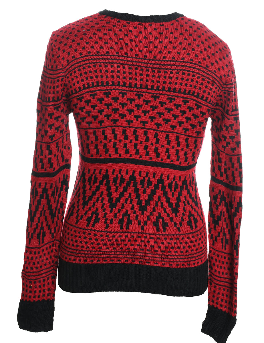 Santa Claus Christmas Jumper - S