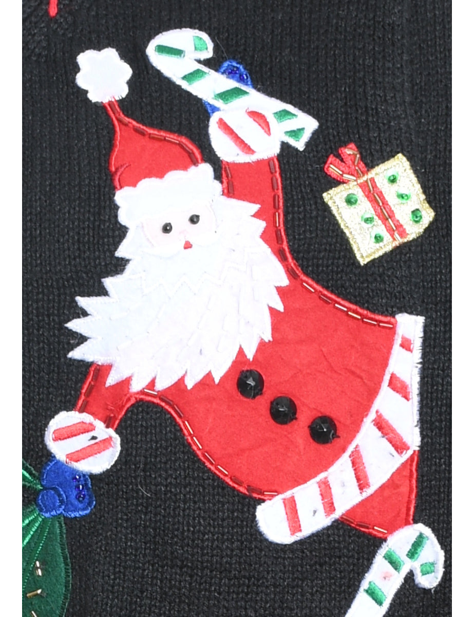 Santa Claus Christmas Cardigan - XL