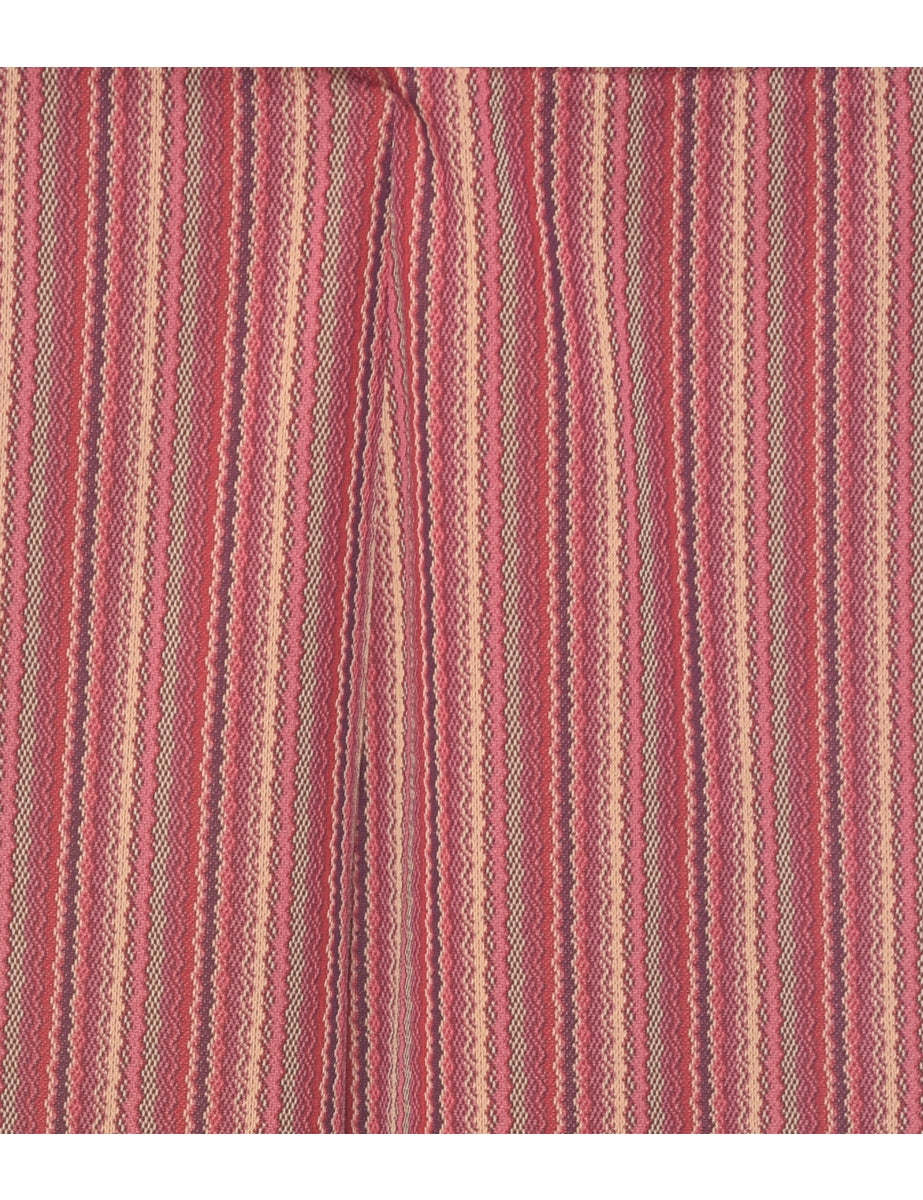 Striped Pattern Trousers - W30 L28