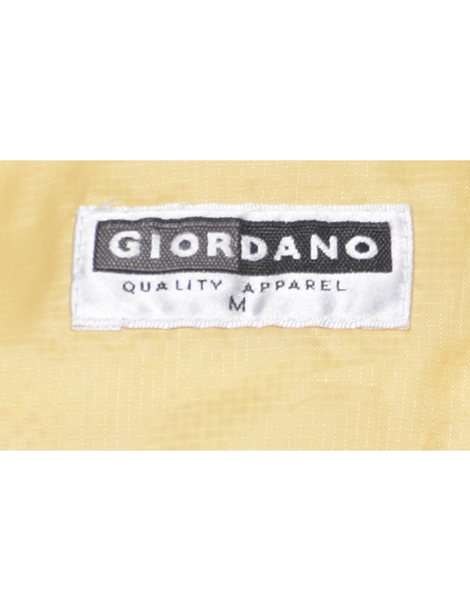 Yellow Giordano Nylon Jacket - M