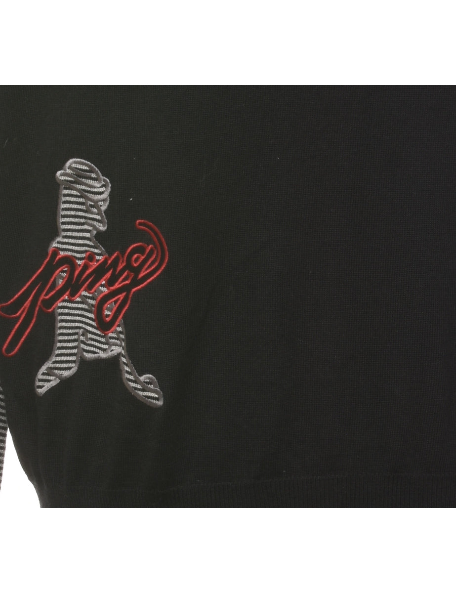 Black Jumper - M
