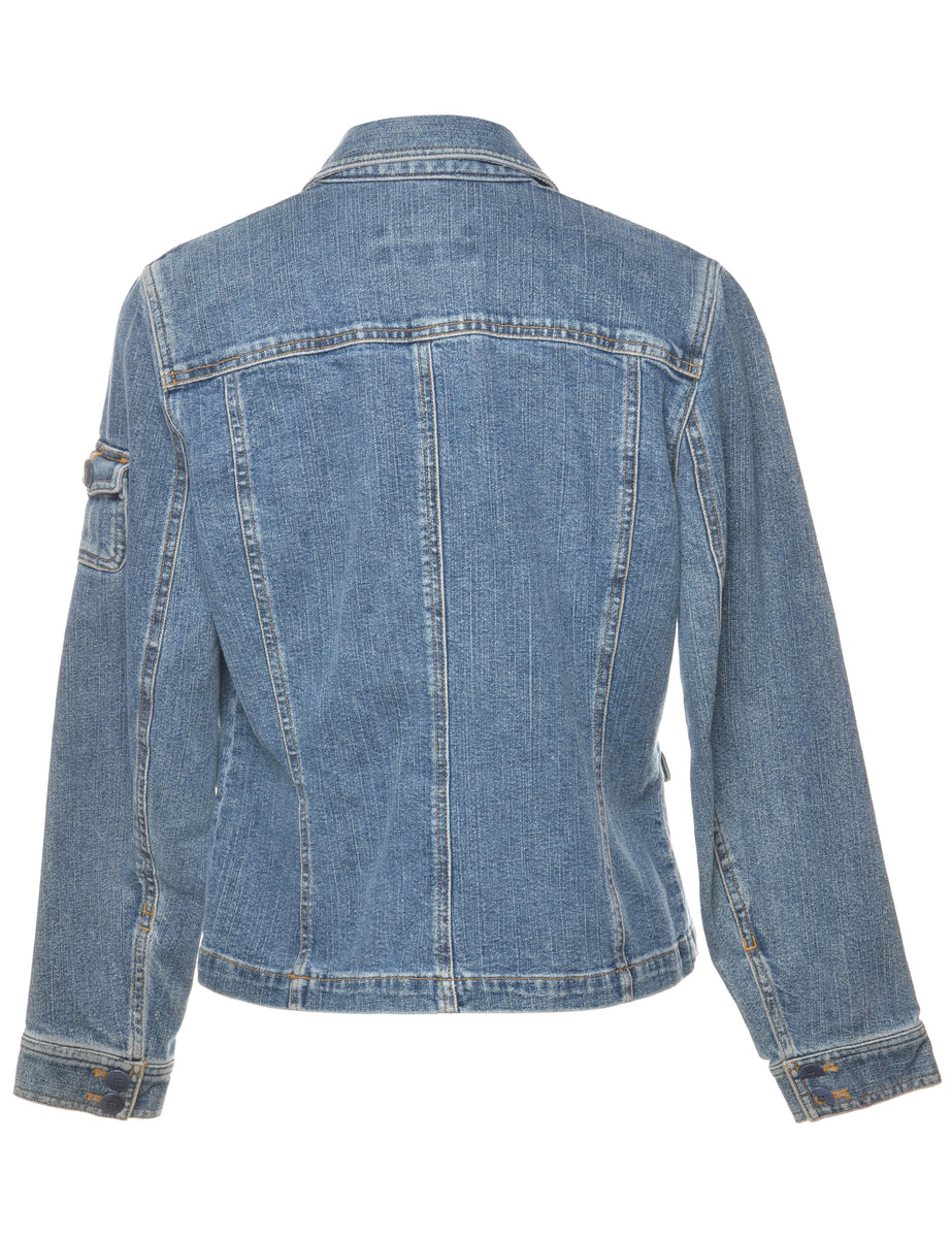 Medium Wash Denim Jacket - S