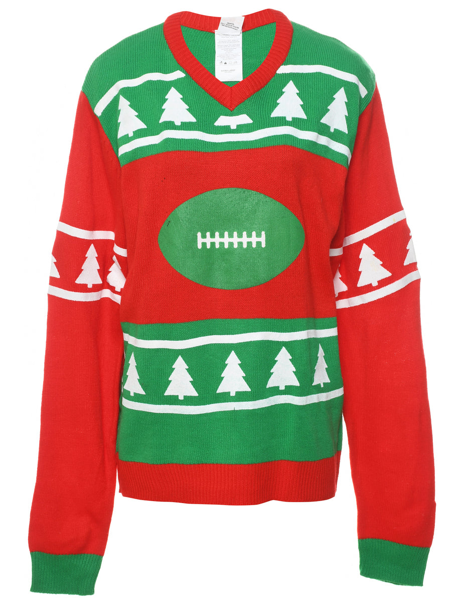 Festive Season Christmas Jumper - XL