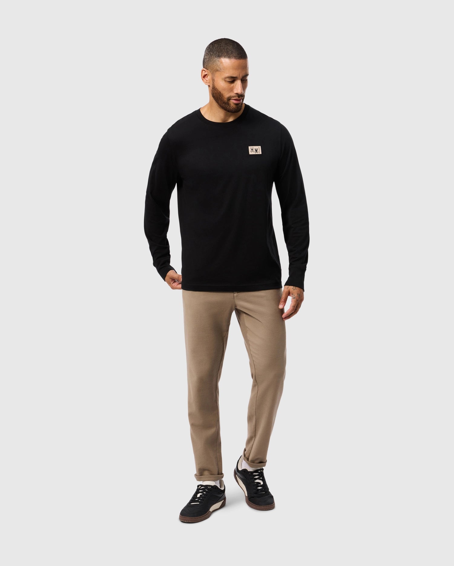 MENS MONROE LONG SLEEVE TEE - B6T975D200