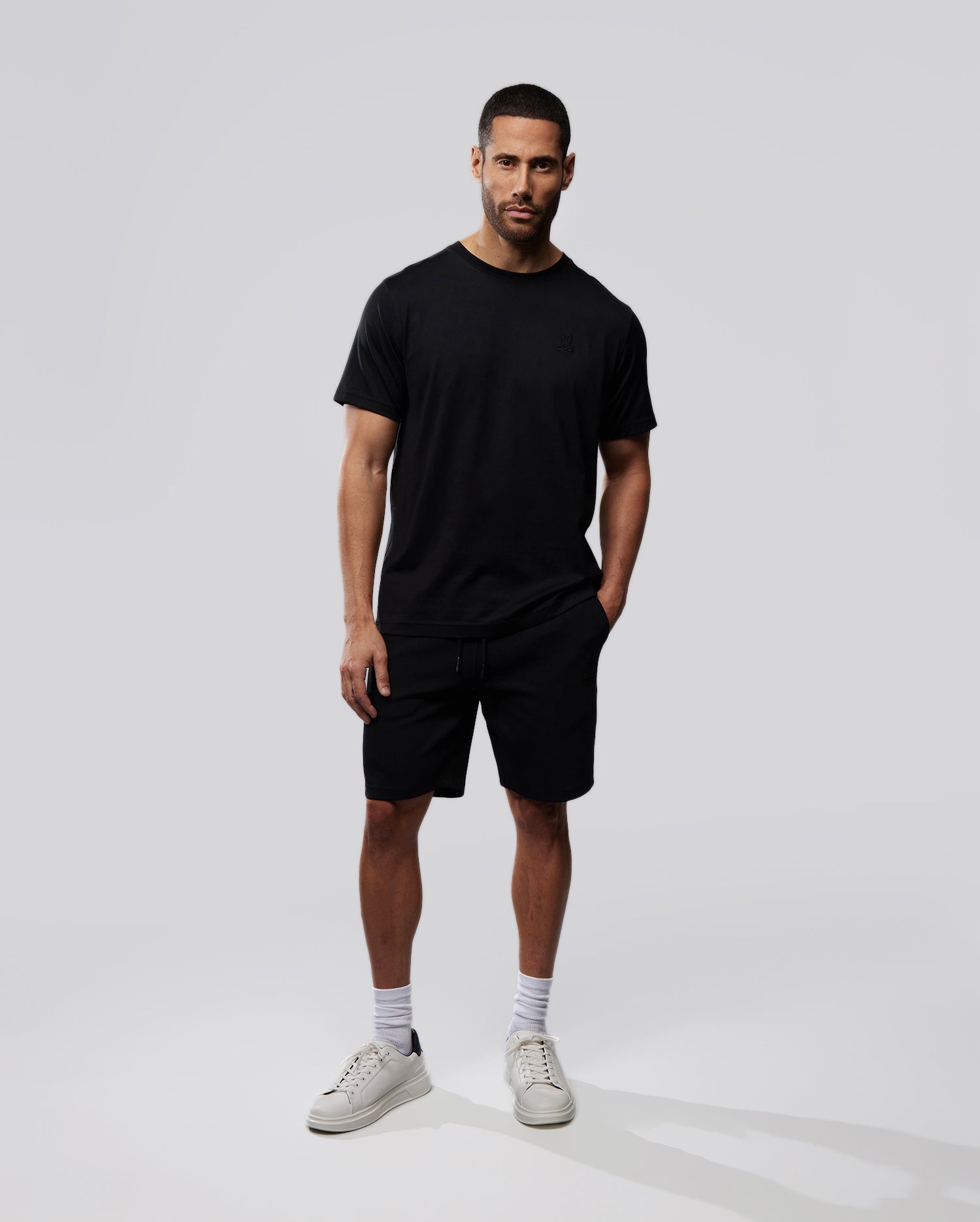 MENS OUTLINE SWEATSHORTS - B6R507ARCN