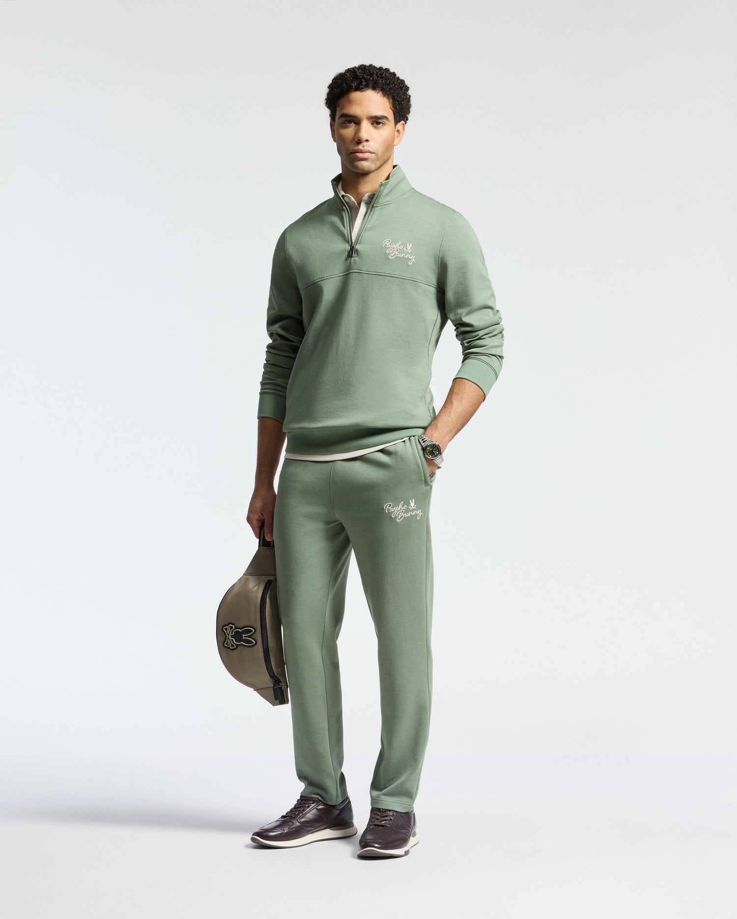 MENS DESERT EMBROIDERED SWEATPANT - B6P489F200