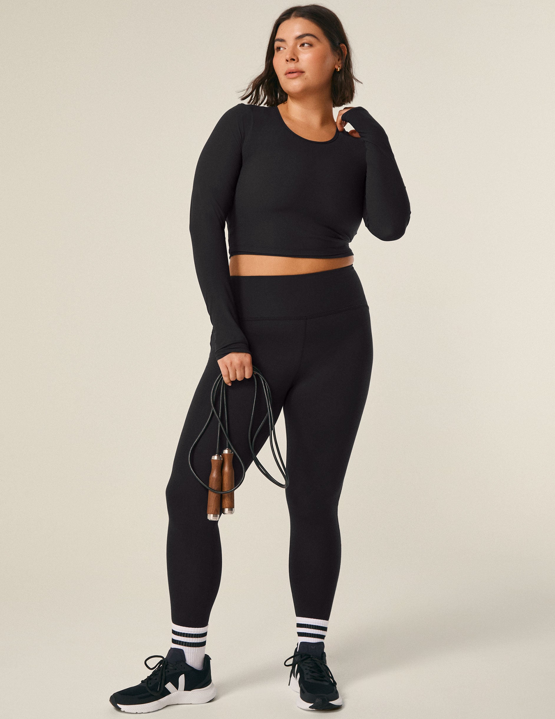 POWERBEYOND Lite Cardio Cropped Pullover