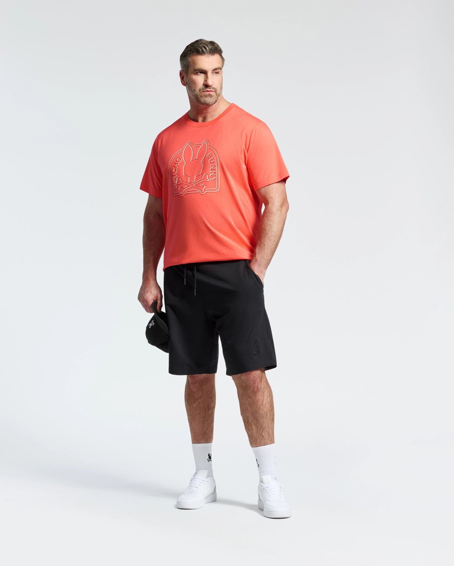 MENS BIG AND TALL MELBOURNE GRAPHIC TEE - B9U410F200