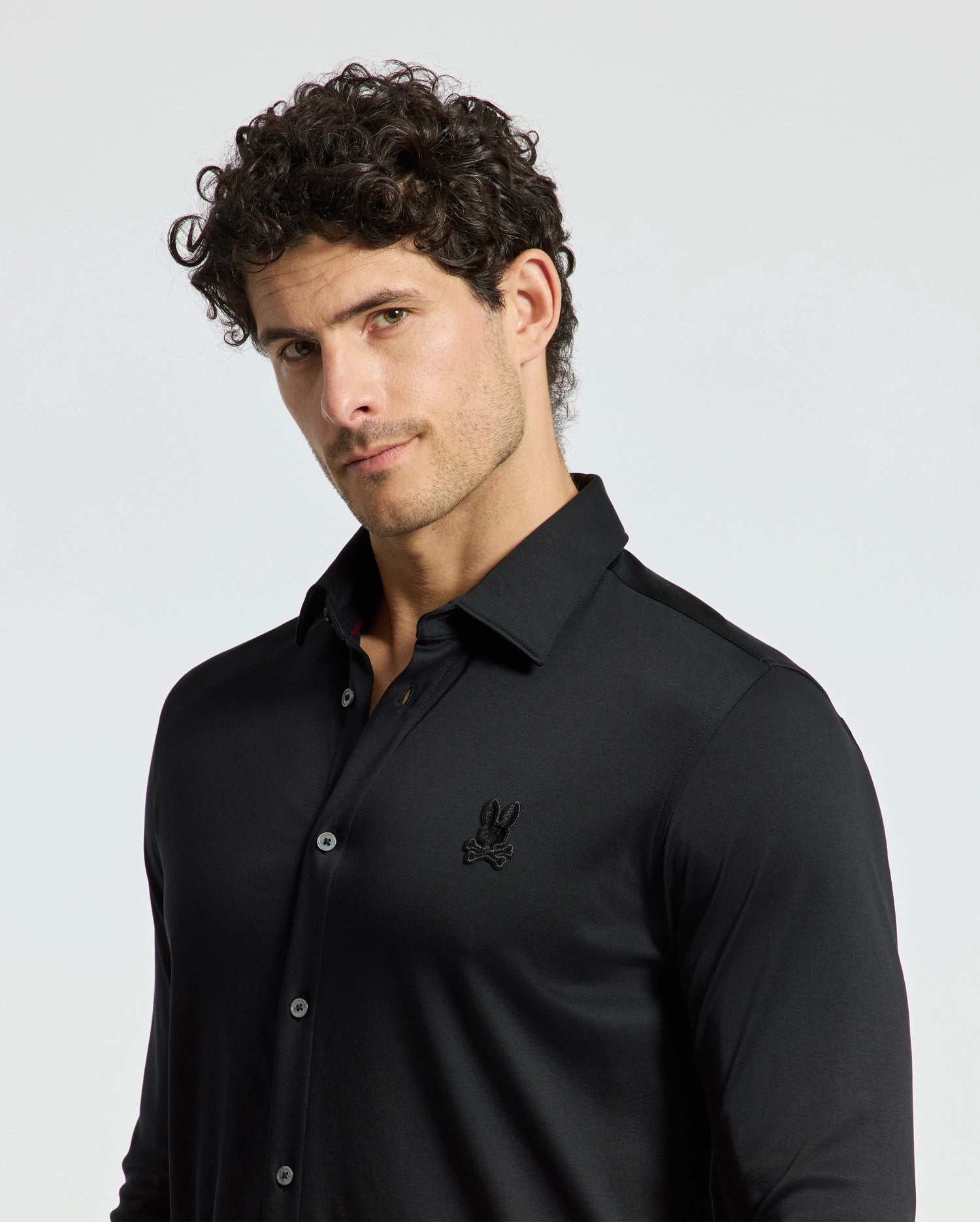 MENS INTERLOCK KNIT SHIRT - B6C188E200