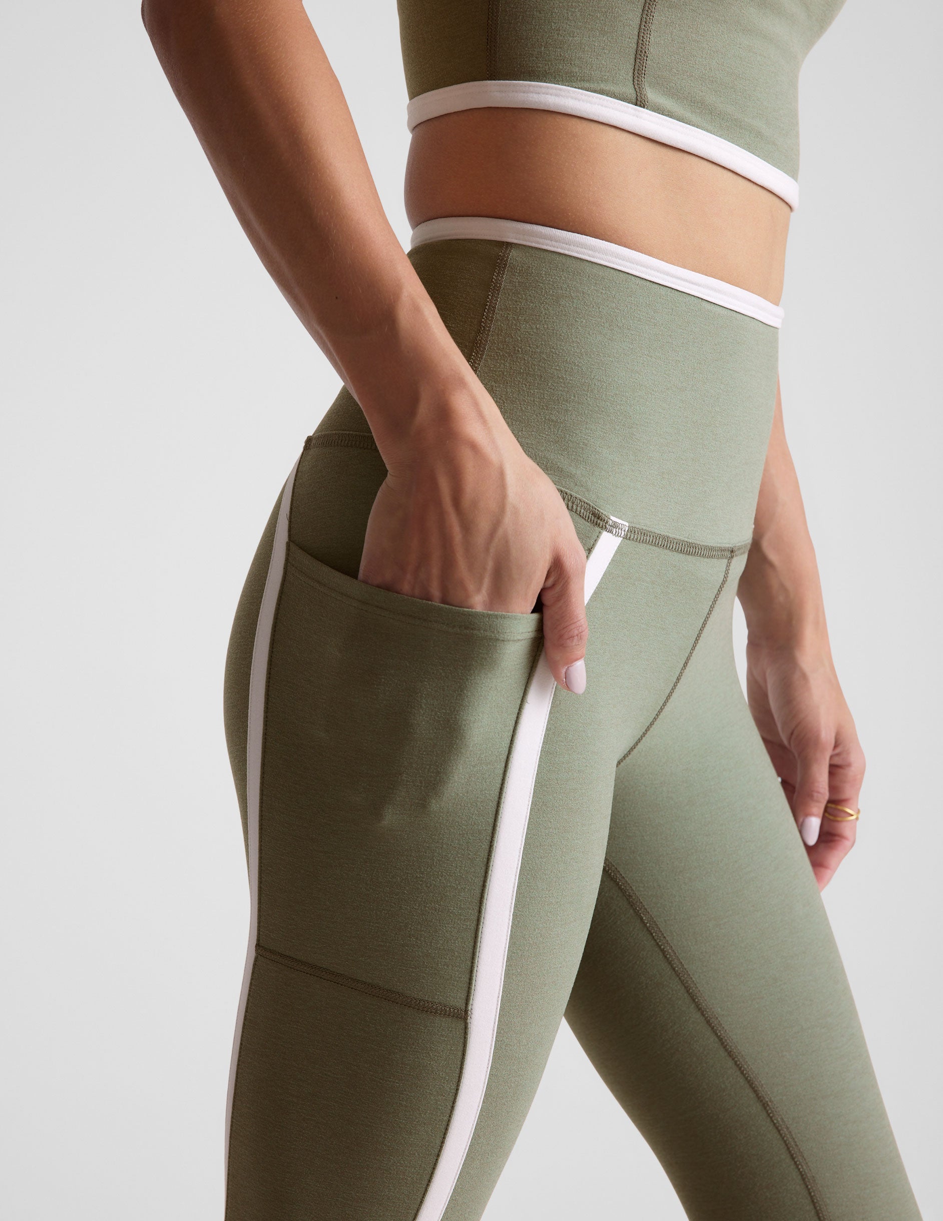 Spacedye New Moves High Waisted Midi Legging