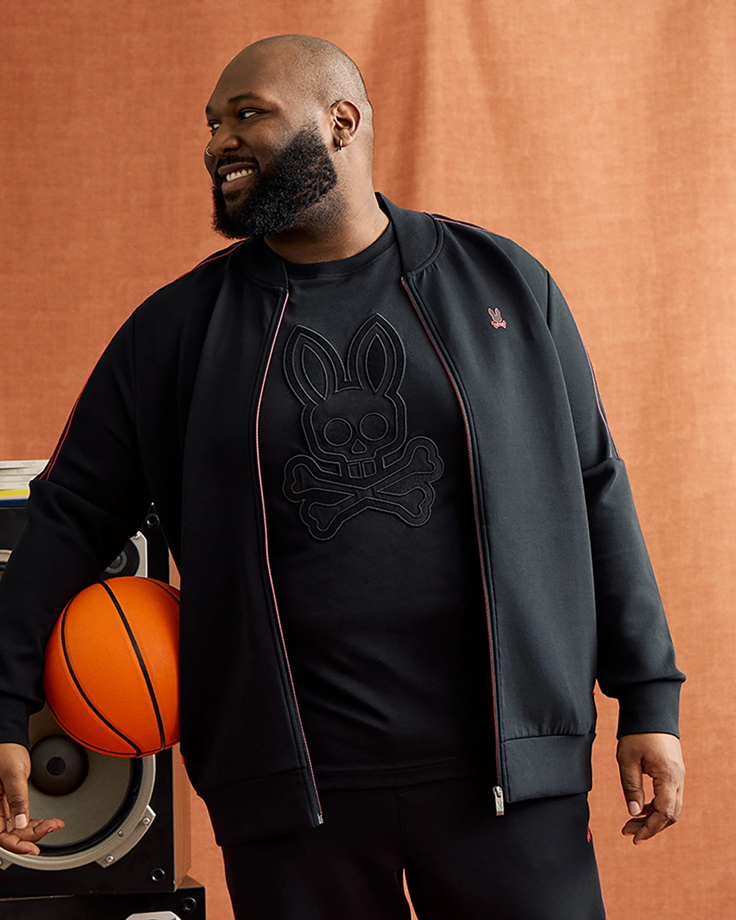 BIG AND TALL MALTON GRAPHIC TEE - B9U795D200