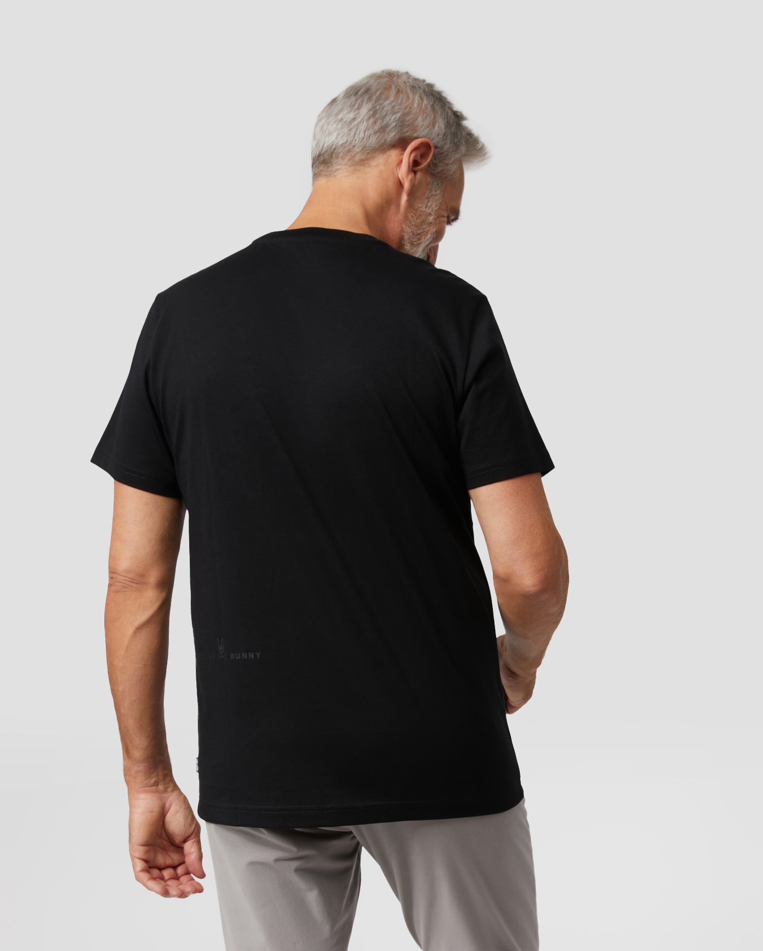 MENS ROYCE FLOCKING GRAPHIC TEE - B6U248W1PC