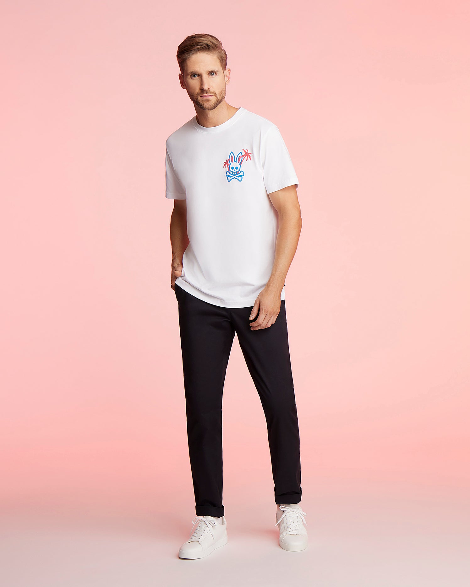 MENS LOS ANGELES CITY TEE - B6U861A2PC