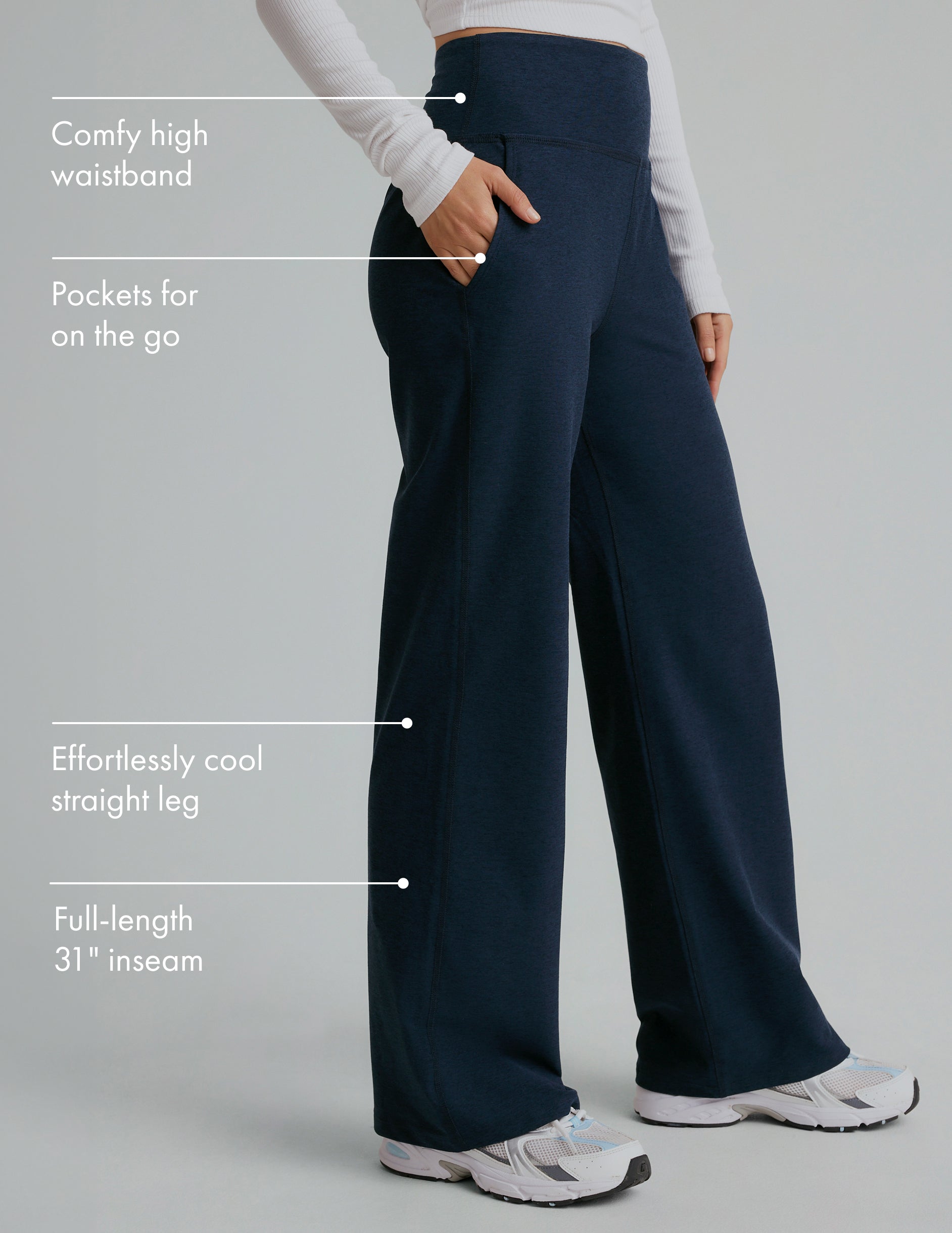 Spacedye Laid Back Wide Leg 31 Pant