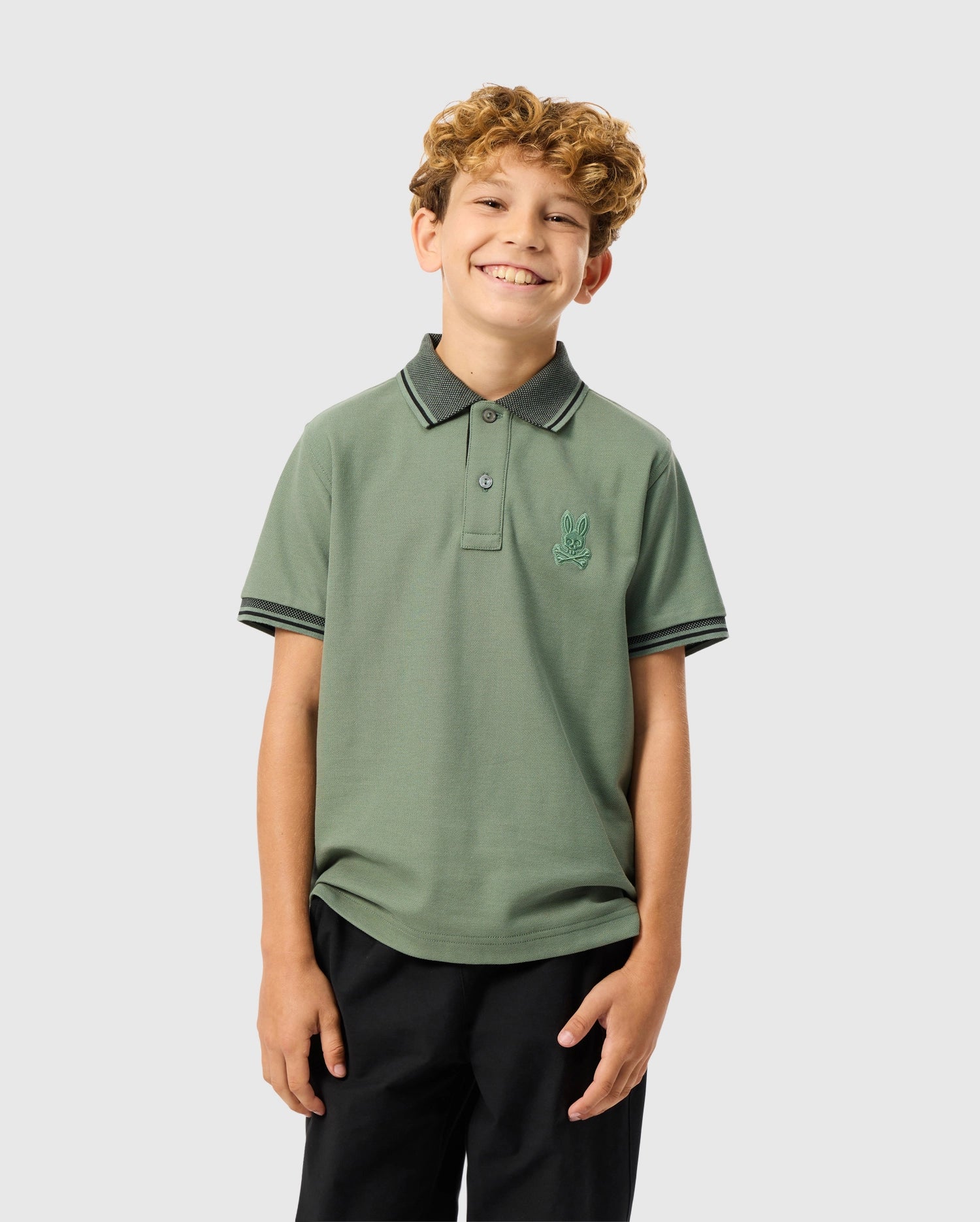 KIDS MALTON PIQUE POLO SHIRT - B0K950D200