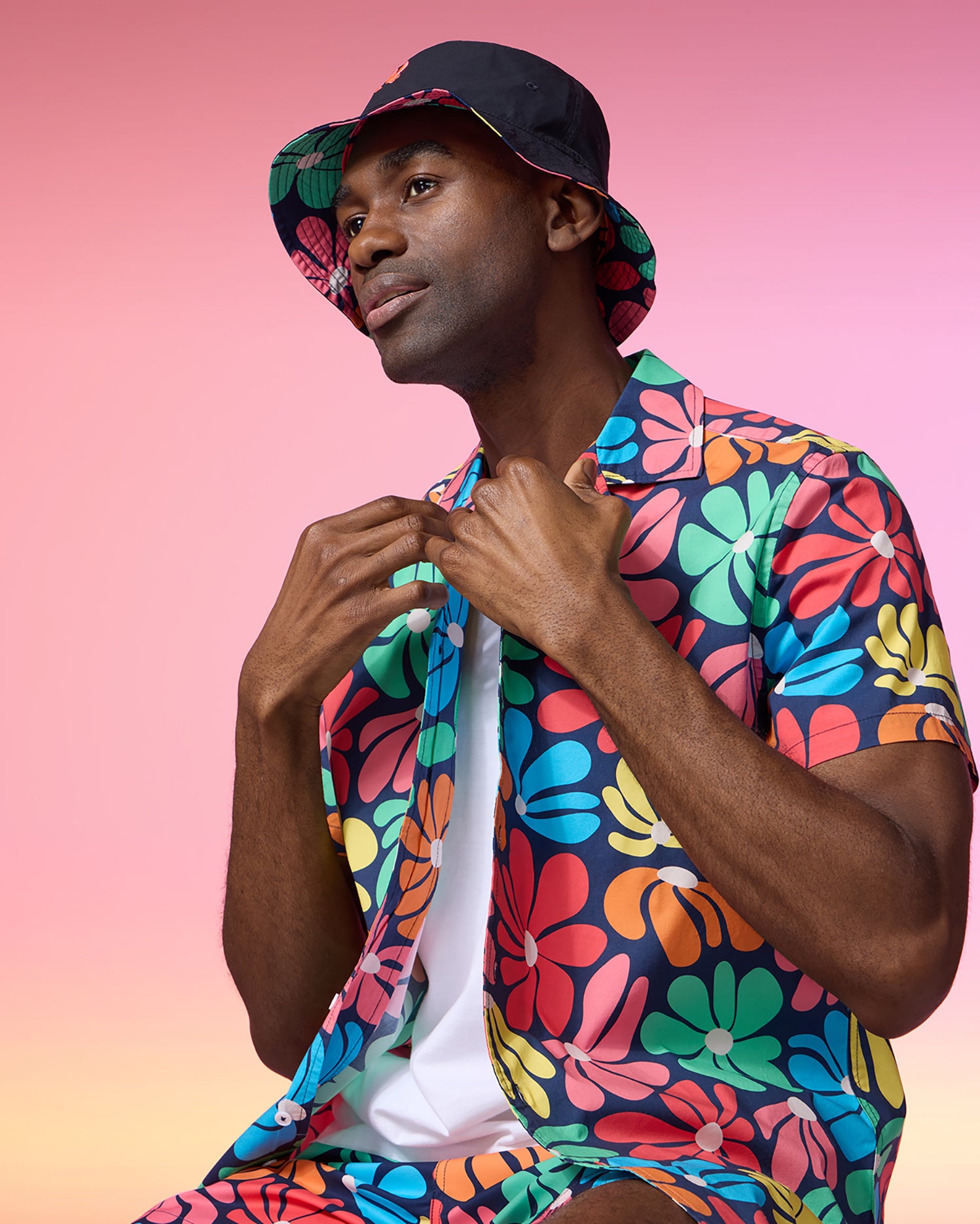MENS MENTZ ALL OVER PRINT SHIRT - B6Q396B200