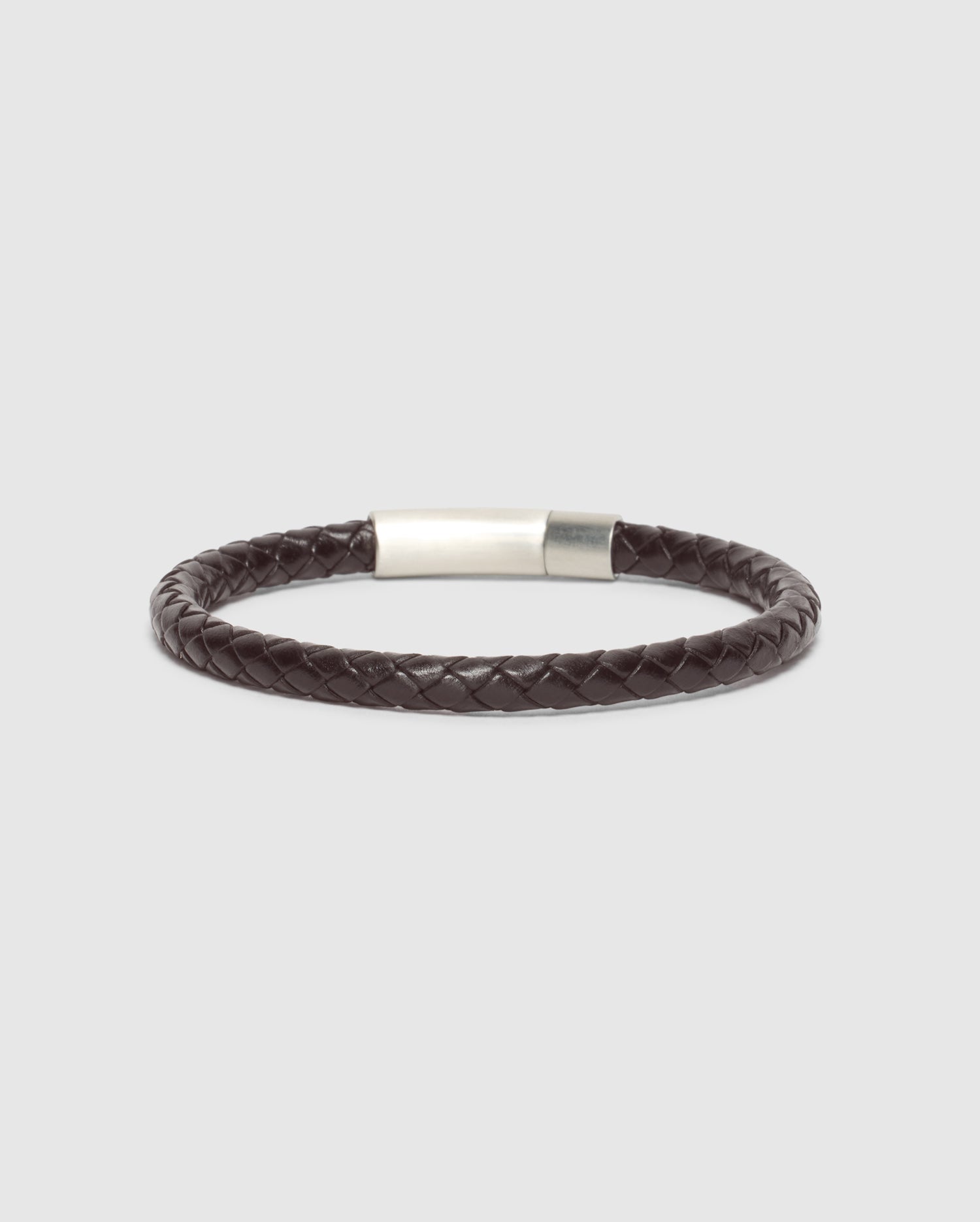 MEN'S BRAIDED LEATHER BRACELET - B6A371E200