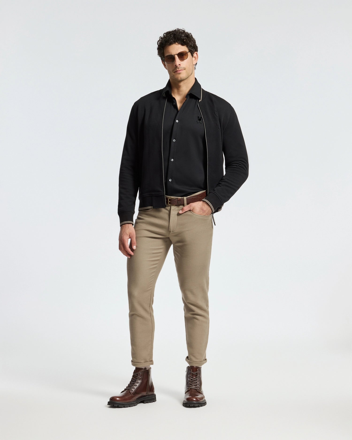 MENS INTERLOCK KNIT SHIRT - B6C188E200