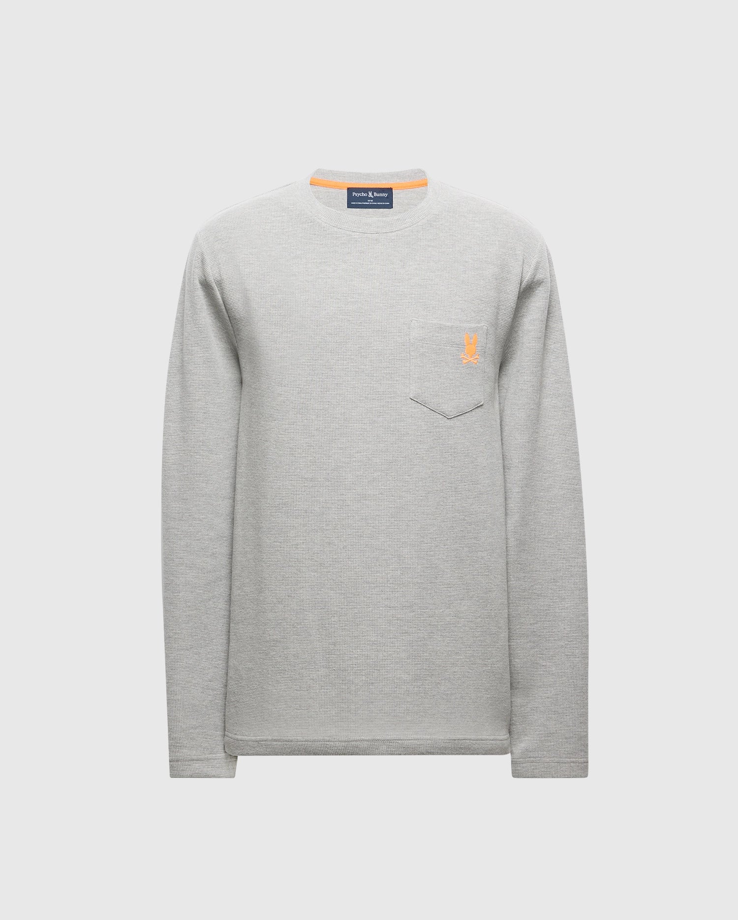MENS VAL WAFFLE LOUNGE LONG SLEEVE TEE - B6T672E200