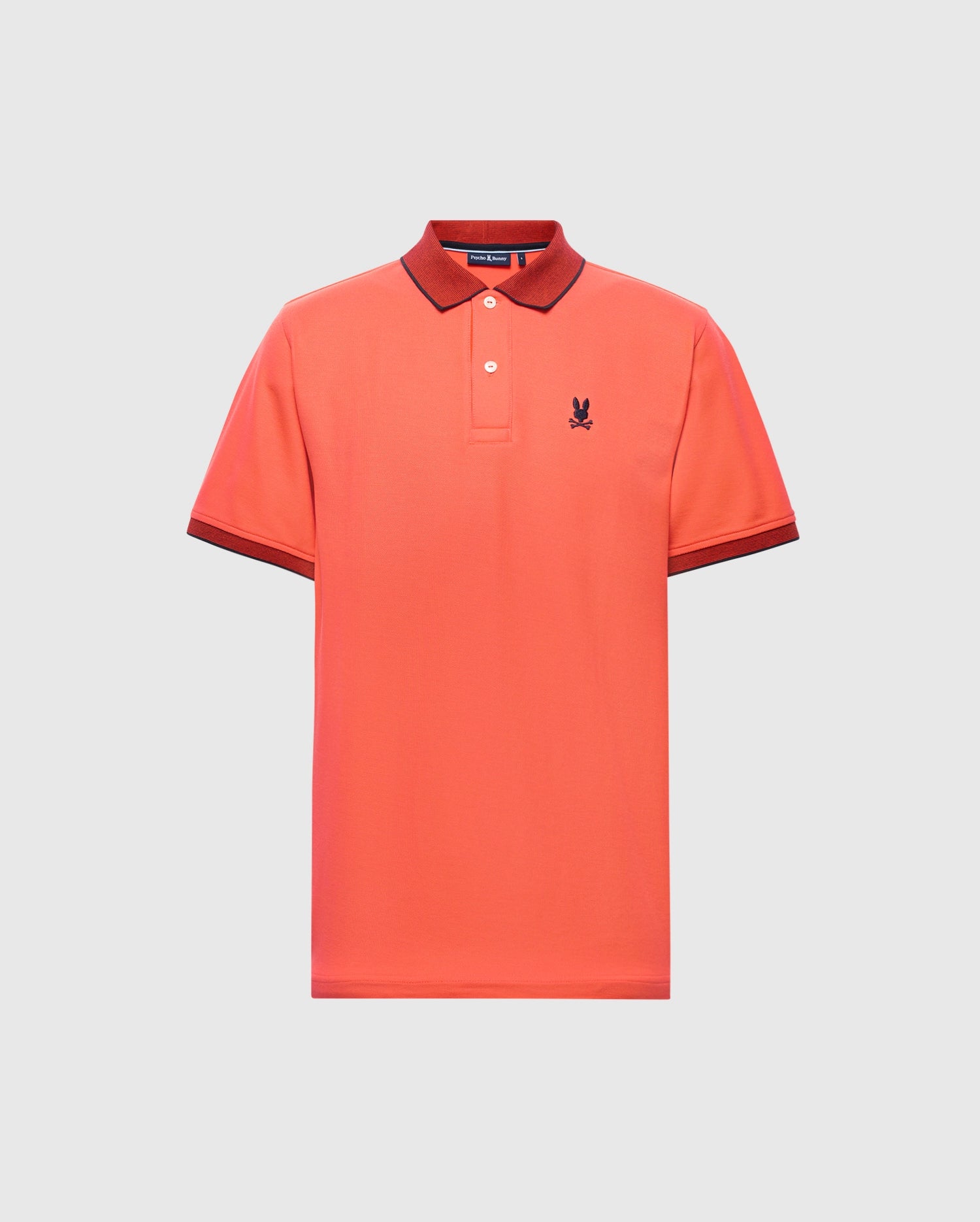 MENS JONAS STRIPE COLLAR PIQUE POLO - B6K583F200