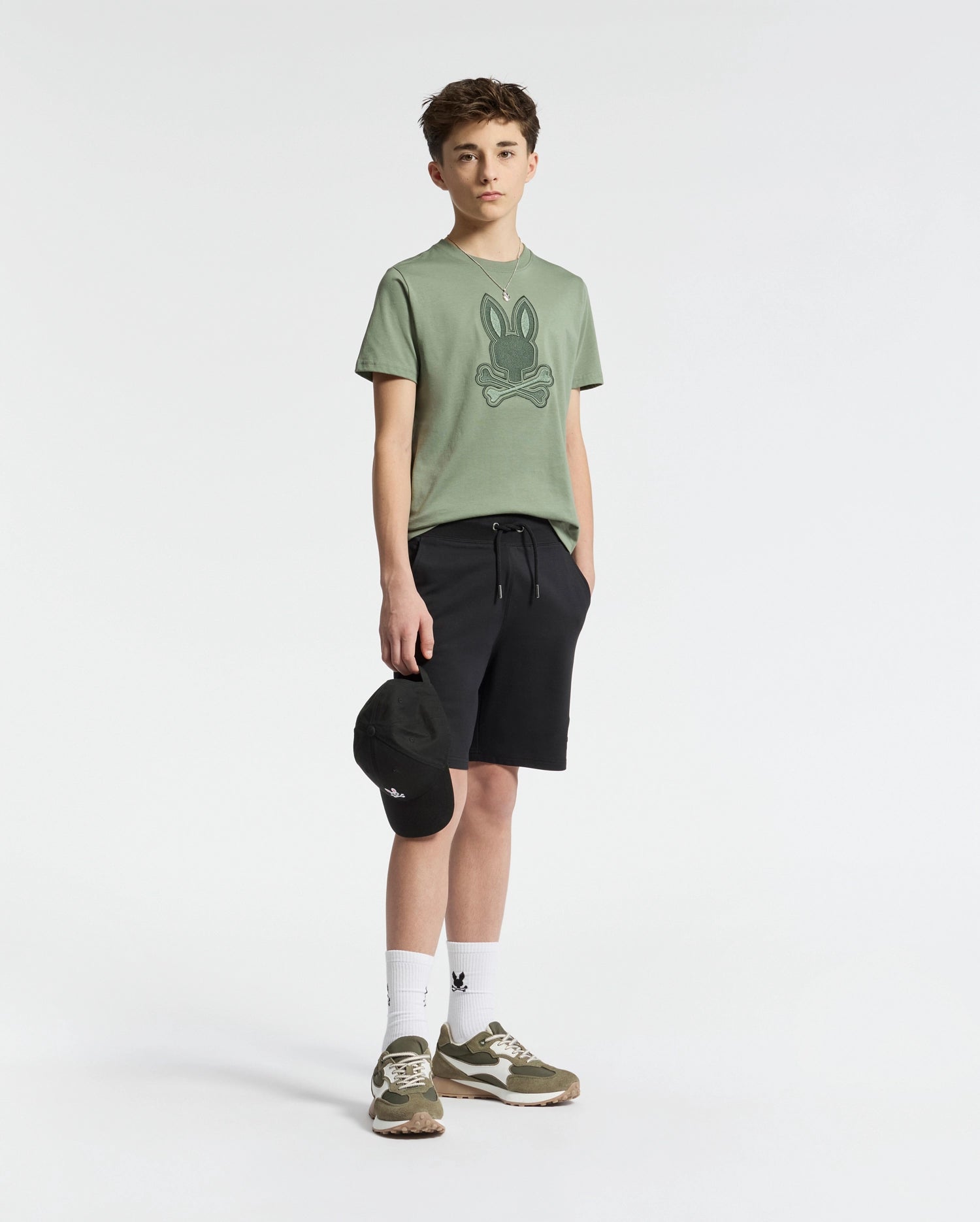 KIDS NEW CASTLE EMBROIDERED GRAPHIC TEE - B0U415F200