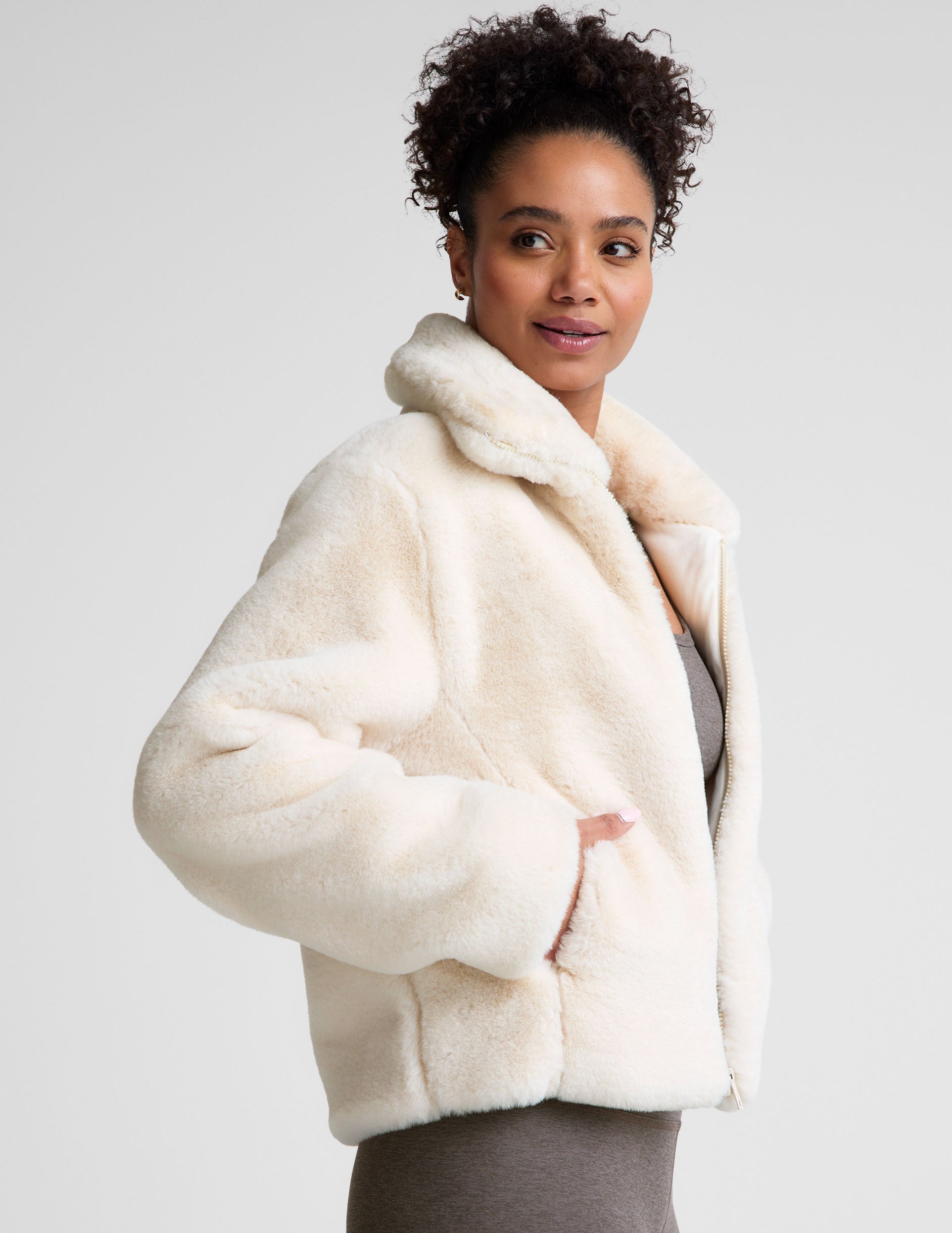Faux Fur Jacket