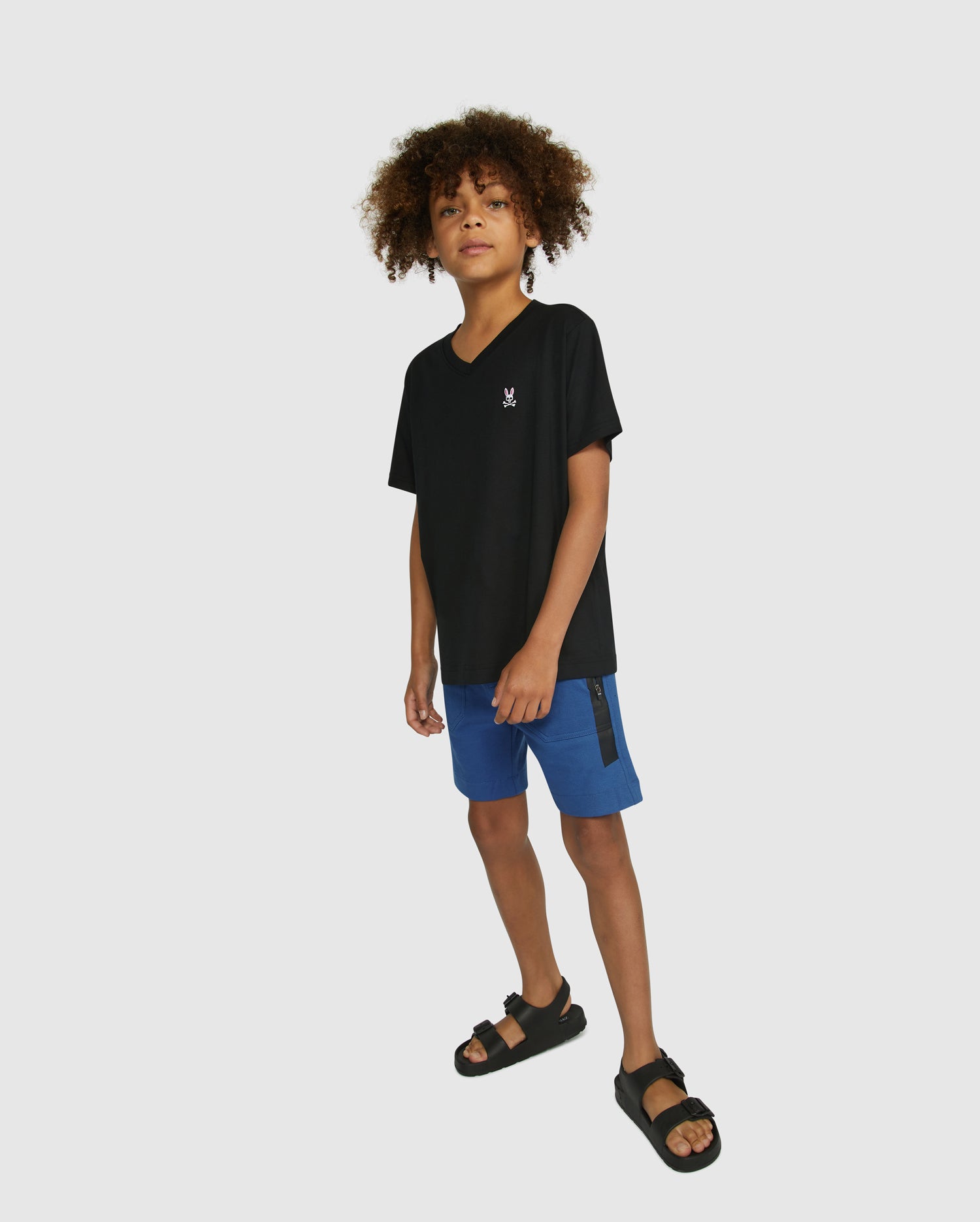 KIDS CLASSIC V NECK TEE - B0U100CRPC