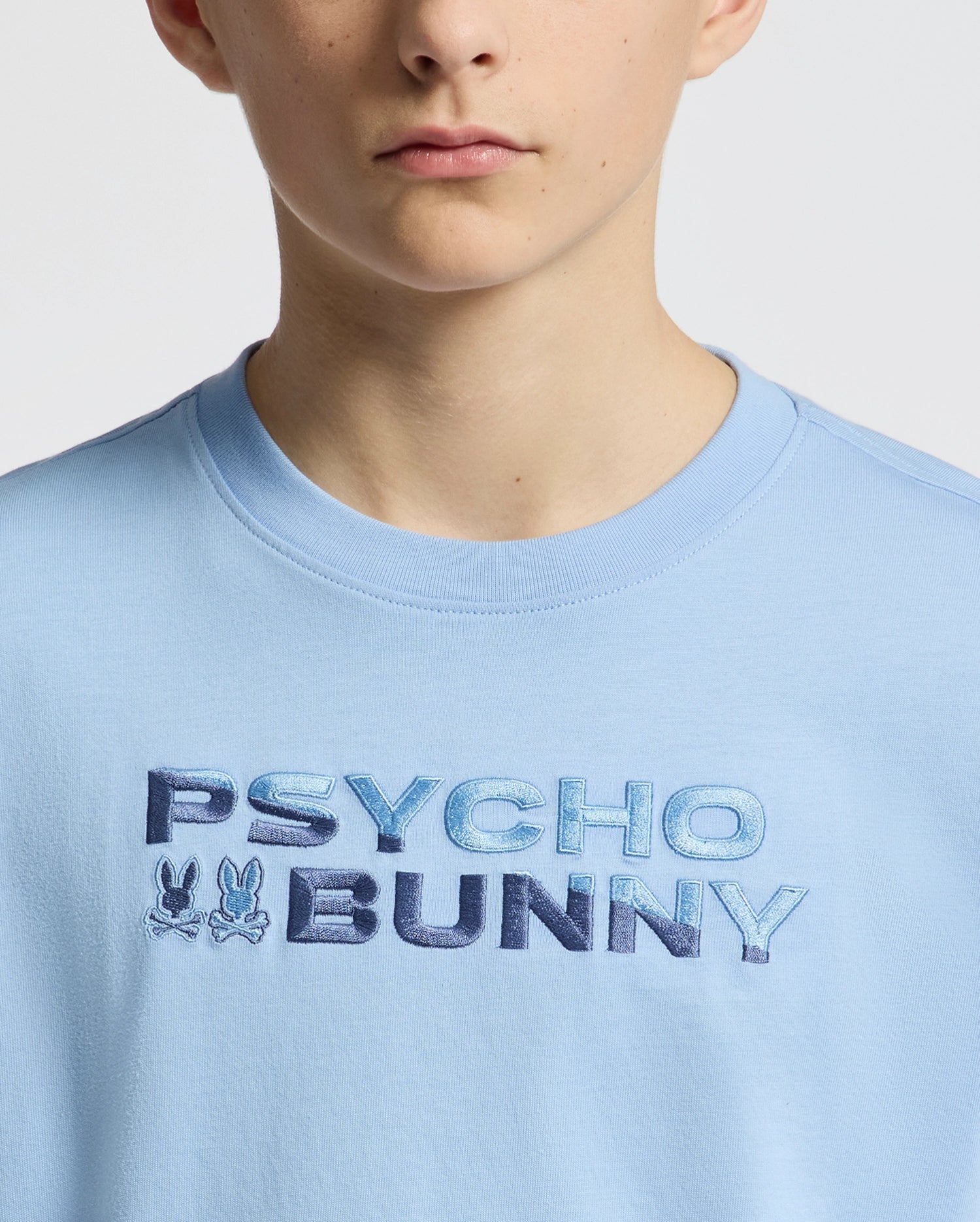 KIDS BERNI EMBROIDERED WORDMARK GRAPHIC TEE - B0U417F200