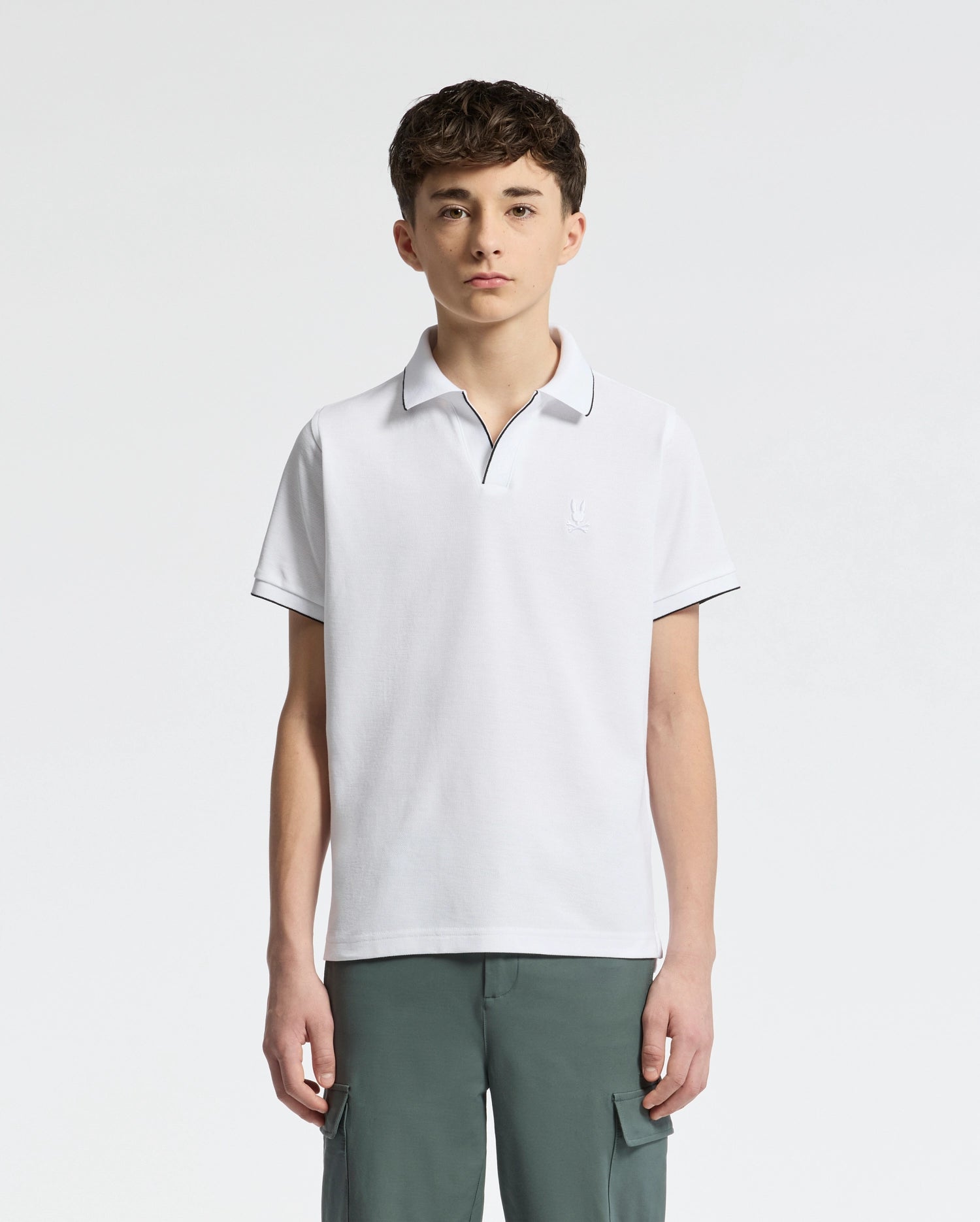 KIDS EAST HILLS JOHNNY COLLAR POLO - B0K331B200