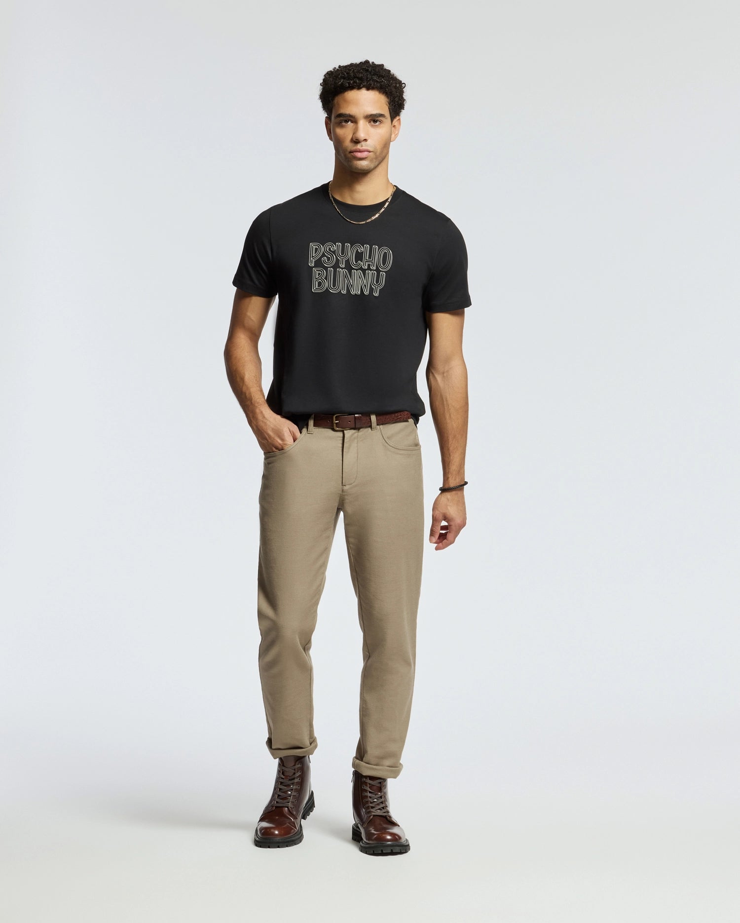 MENS MONARC WORDMARK GRAPHIC TEE - B6U210E200