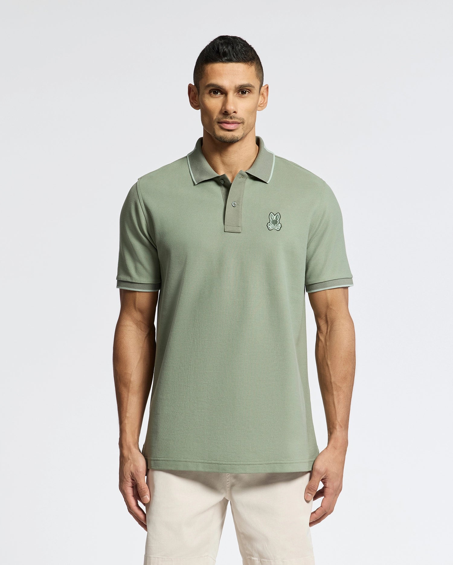 MENS NEW CASTLE PIQUE POLO - B6K487F200